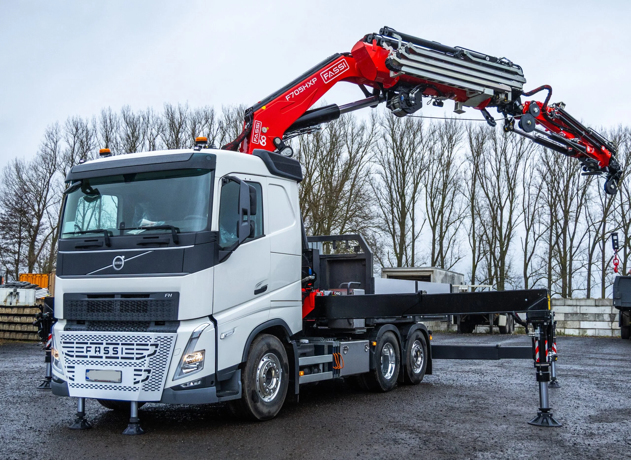 Fassi reforça a gama TECHNO com a nova F705R.2-HXP TECHNO