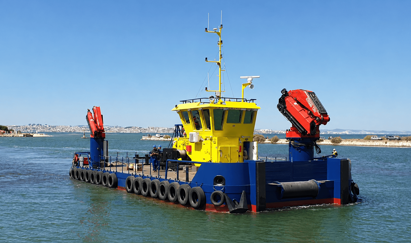 Gruas Fassi demonstram a sua fiabilidade no setor marítimo
